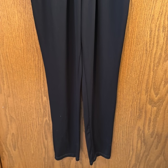White House Black Market size 6 black jumpsuit. - Picture 7 of 12